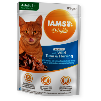 Specially selected for your cat DELIGHTS IAMS